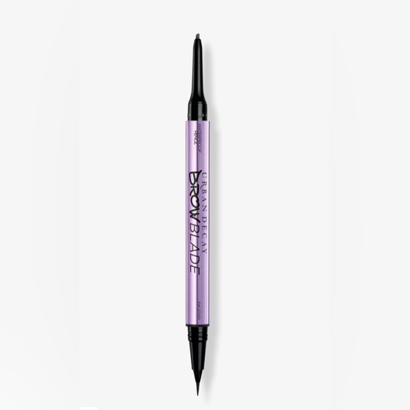 New Urban Decay Brow Blade Ink Stain+Waterproof Pencil in Blackout (Soft Black) - Picture 1 of 6